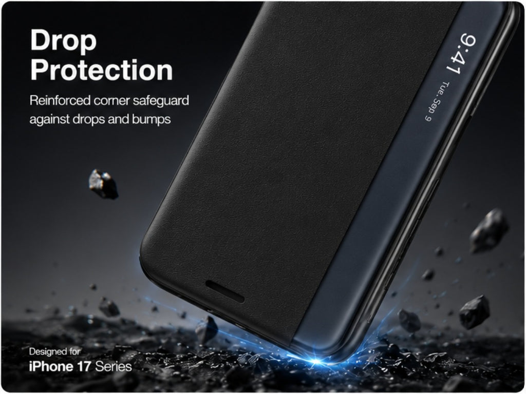 Smart View Flip Case for Iphone 16 Series