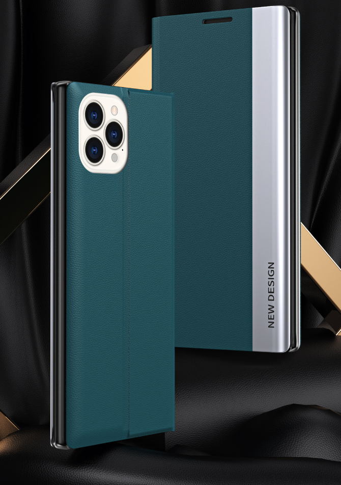 IPhone 14 SERIES PU LEATHER SIDE WINDOW FLIP CASE