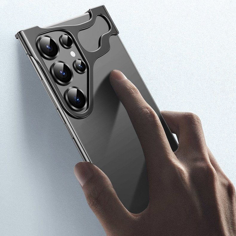 Titanium Frame Luxury Bumper Case - Samsung S24 Ultra