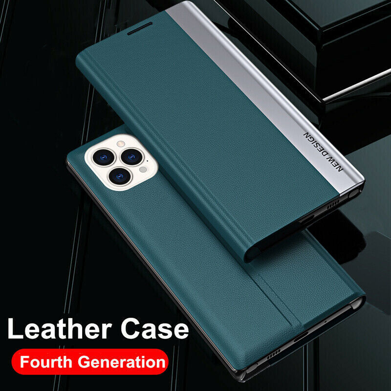 IPhone 14 SERIES PU LEATHER SIDE WINDOW FLIP CASE