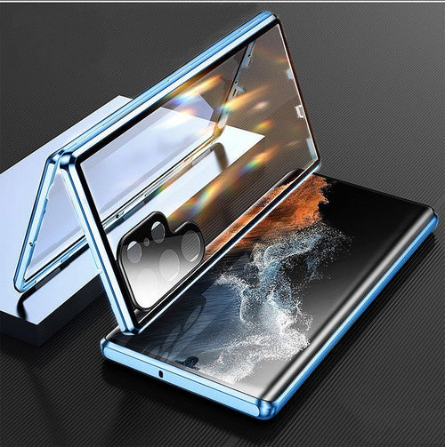 Galaxy S24 Ultra Double Magnetic Glass Case